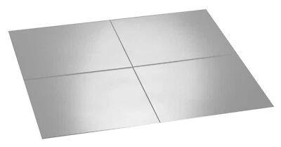 Spiegelfliesen Fliesenspiegel Klebefliesen Glas Selbstklebend 4 Stück 30x30 cm - Bild 1 von 4