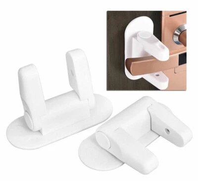 Kindersicherung Fenster Tür Griff Schutz Schloss für Baby Kinder Schutz Haustür - Bild 1 von 4