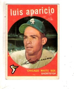 Tarjeta coleccionable Topps - 1959 Luis Aparicio - Chicago White Sox - Topps #310 - Imagen 1 de 2