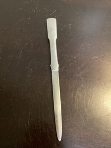 STAINLESS LETTER OPENER MONOGRAMED “B” - Picture 1 of 4