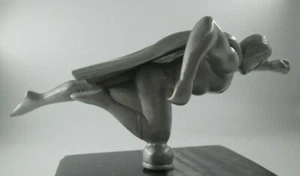 flying superman, kryptonite,clark kent, DC comics hotrod car hood ornament - Picture 1 of 9