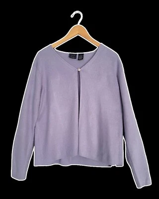 Laura Scott-Cárdigan mediano para mujer con botón en la parte delantera Foto 1 de 4