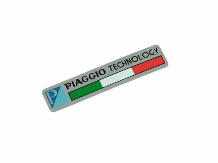 Pegatina -PIAGGIO- ""Tecnología Piaggio"" - 52x11mm Vespa GTS LX Sprint Primavera Foto 1 de 1