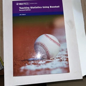 Teaching Statistics Using Baseball Paperback Jim Albert - Picture 1 of 2
