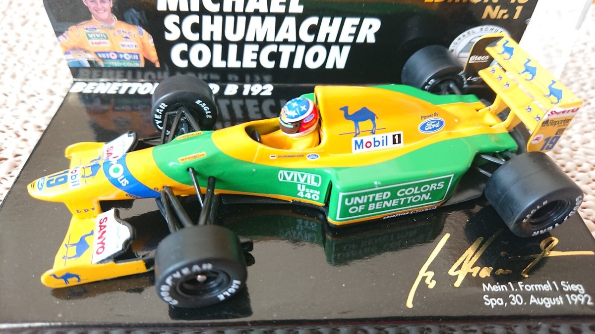 Benetton Diecast Formula 1 Cars 1992 Vehicle Year for sale Benetton Diecast Formula 1 Cars 1992 Vehicle Year for sale