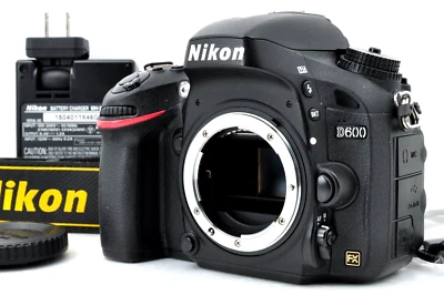 [Near Mint sc:30657 (20%)] Nikon D600 24.3MP DSLR FX Body from Japan #2590 - image 1 of 4