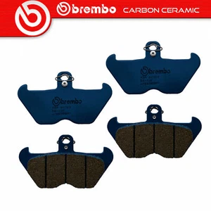 Kit Pastiglie Brembo Carbon Ceramic Anteriori BMW K 100 1000 RS 16V 1990>1992 - Picture 1 of 4