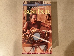 Ben-Hur (VHS, 1998, Widescreen 2 Tape Set) Charlton Heston - Sealed - Picture 1 of 5