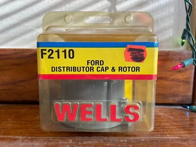 Wells - F2110 - Ford de 4 cilindros, tapa y rotor distribuidor Mercury Foto 1 de 4