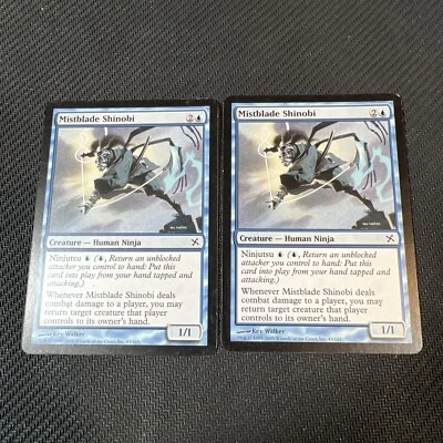 Mistblade Shinobi Magic The Gathering Mtg Betrayers of Kamigawa Card 2 - Image 1 of 4