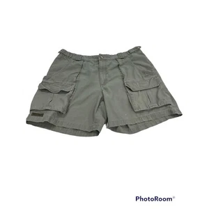 Vintage Columbia Men’s Cargo Grey Shorts 7.5” Inseam Waist 38 - Picture 1 of 6