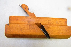 Antique wood Round plane - Picture 1 of 6