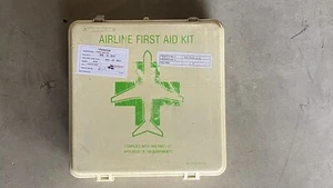 FLASH SALE Airline FIRST AID Kit Flight Attendant Contents Sealed Airbus Boeing - Picture 1 of 5