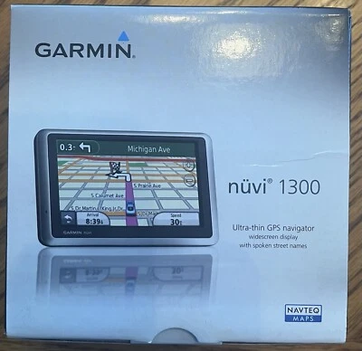Garmin Nuvi 1300 Ultra-Thin GPS Navigator  4.3” Widescreen Display - Image 1 of 4