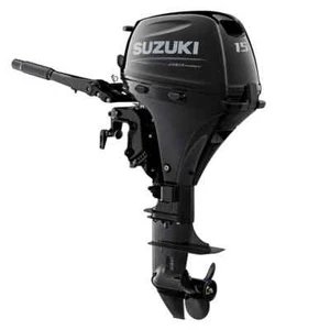 Suzuki 15 HP Outboard Motor - Model DF15AES5 - Picture 1 of 5
