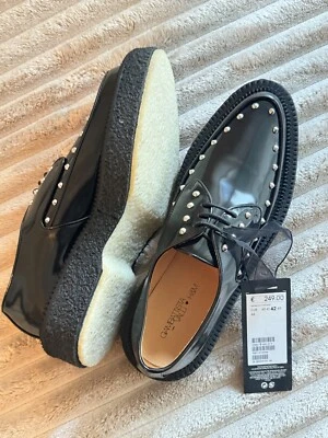 Giambattista Valli H & M Lack Nieten Unisex Größe 42 Neu Creeper   *Ausverkauft* - Bild 1 von 4