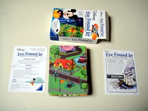DISNEY PIXAR EYE FOUND IT! HIDDEN PICTURE CARD GAME 12 DISNEY REALMS - Bild 1 von 4