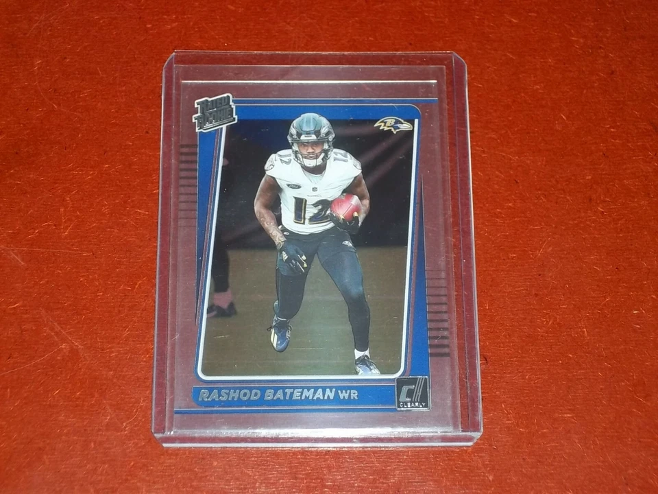 2021 Clearly Donruss RC Rashod Bateman - Image 1 of 1