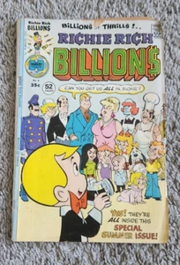 Richie Rich Billions #6 Harvey Comics 1975 edición especial feria - Imagen 1 de 7