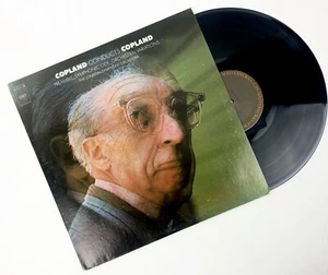 Aaron COPLAND (Composer): Signed LP to David DIAMOND (Composer) - Picture 1 of 2