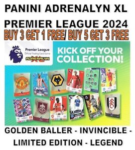 PANINI ADRENALYN XL PREMIER LEAGUE 2024 GOLDEN BALLER - LIMITED EDITION - LEGEND