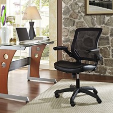 New listing
Modway Veer Office Chair With Mesh Back And Black Mesh Seat With Flip-Up Arms -