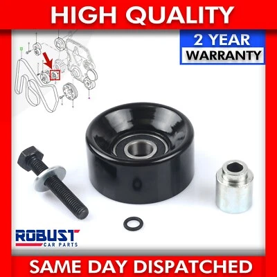 FOR FORD TRANSIT MK6 2.4 RWD FAN BELT TENSIONER PULLEY 1770837 (2000-2006) - Image 1 of 4