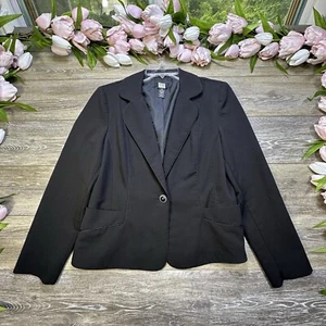 Studio 1940 Women's Blazer Jacket Size Medium Petites Black - Picture 1 of 14