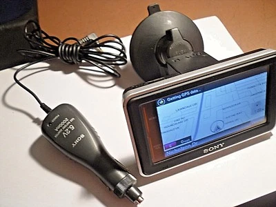 Sony NV-U73T Automotive Mountable GPS Receiver NAV-U W/ DC CORD - Image 1 of 4