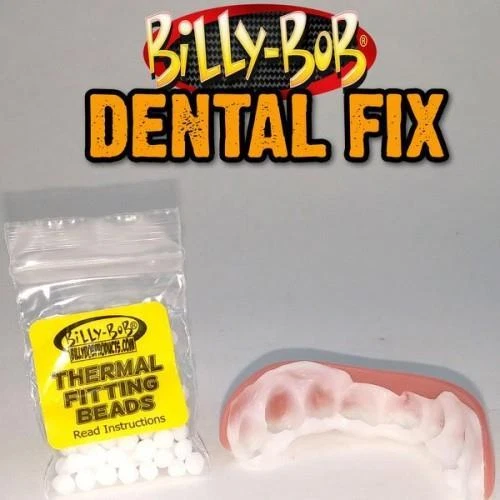 BILLY BOB FAKE TEETH / FANGS THERMAL BEADS - FOR REFITTING TEETH