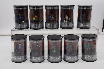 WB Batman Serie Animada Colección Miniatura Completa Mini-Estatua LOTE de 10 Foto 1 de 4