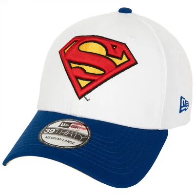 Sombrero ajustado multicolor con logotipo de Superman colores para el hogar New Era 39Thirty Foto 1 de 4
