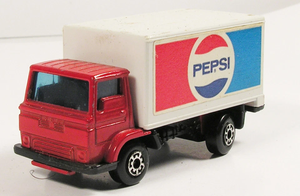 Camión de carga Matchbox 72 Dodge Commando Pepsi promoción superrápido Foto 1 de 1