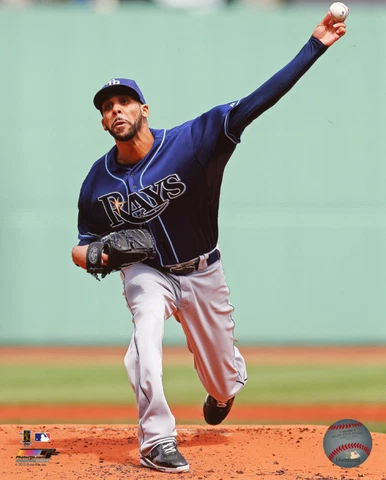 2013 Tampa Bay Rays DAVID PRICE Glossy 8x10 Photo MLB Baseball Print Poster Cover