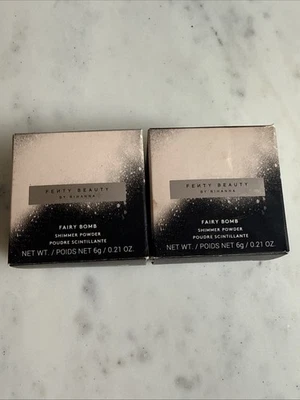 Fenty Beauty Fairy Bomb Set Shimmer Powder in Coppa Chill & 24KRay BNIB Sealed - Image 1 of 4