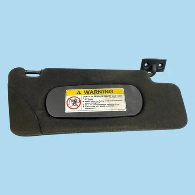 Right Sun Visor Shade Suede Black OEM Mercedes R230 SL500 SL55 SL600 SL63 SL65 - Image 1 of 4