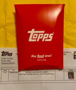 2025 Topps Garbage Pail Kids Oh-the Horrible Wave 1 *Unsearched & Factory Sealed - Picture 1 of 11