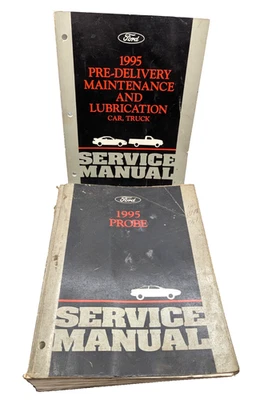 Ford Probe 1995 original OEM manual de taller de reparación 95 libro de servicio + bonificación Foto 1 de 4
