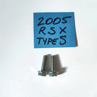 02-06 Bomba de dirección asistida Acura RSX pernos de manguera de presión superior 2x OEM Foto 1 de 2