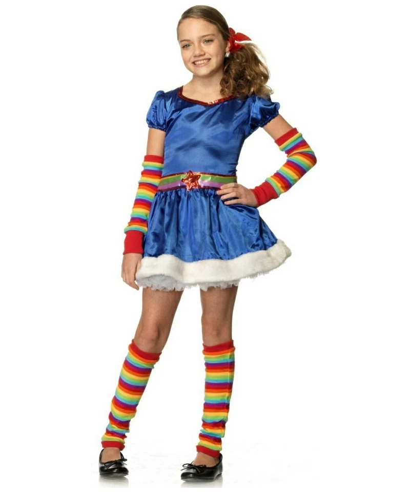 Cute Girls Halloween Costume WITH Petticoat, Arm Warmers & Leg Warmers BRAND NEW - Image 1 of 1