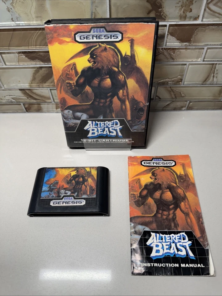 Altered Beast (CIB) - Sega Genesis, Fast Shipping! Tested - Image 1 of 4