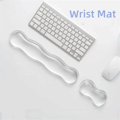with Wrist Rest Mouse Pad Anti Slip Mouse Wrist Mat  Office Use - Image 1 of 4