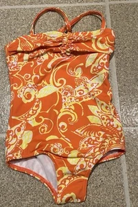 Brand New Land’s End Girl’s 1 piece Bathing Suit Size 5 - Picture 1 of 6