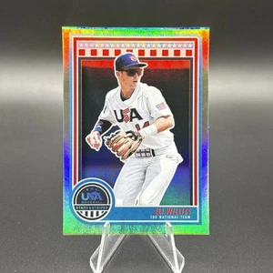 2025 Panini Stars & Stripes Eli Willits Holo Silver Team USA Rookie 1st PICK - Bild 1 von 2