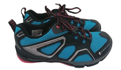 Zapatos de ciclismo Shimano Click'R para mujer 37 EE. UU. 5,5 azul parte superior baja velocidad ciclismo atlético Foto 1 de 4