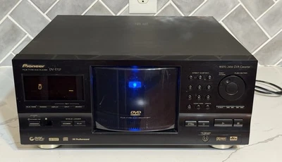 Pioneer 300+1 DVD/CD Disc Model DV-F727 Player Changer, tested for power only  - Image 1 of 4