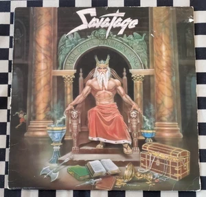 Hall Of The Mountain King LP by Savatage vinyl 1987 VG 81775-1 Atlantic Records - Picture 1 of 4