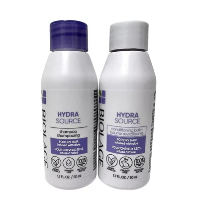 Biolage Hydra Source Shampoo & Conditioner 1.7 oz Each Travel Size - Image 1 of 4
