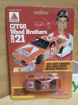 Racing Champions NASCAR 1/64 diecast #21 Citgo Ford Michael Waltrip 1996 nuevo en paquete Foto 1 de 4