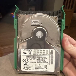 Quantum Atlas 10K III Hard drive 3.5 Series, 36GB Ultra3 U160 SCSI - Picture 1 of 3